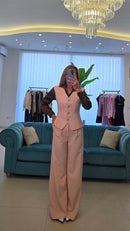 Tailleur Golden Vest- Set 2 Pezzi