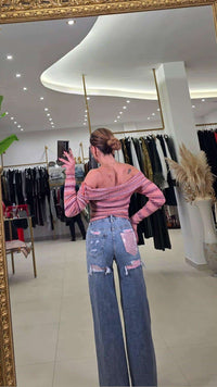 Pink Jeans - Jeans Rosa Donna Premium