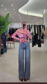 Pink Jeans - Jeans Rosa Donna Premium