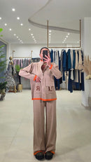 Coordinato comfy orange