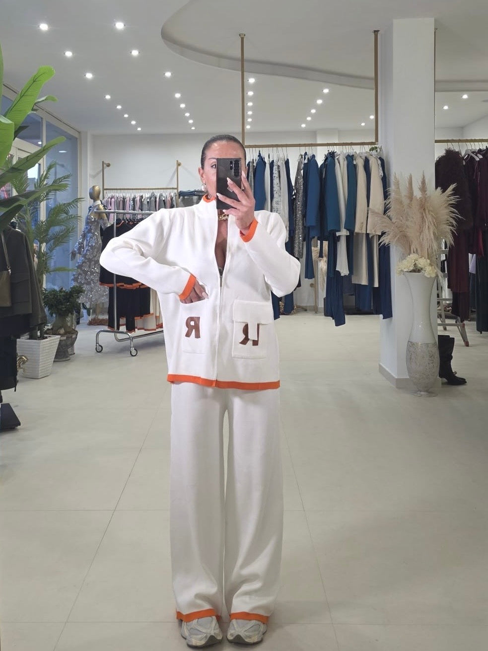 Coordinato comfy orange