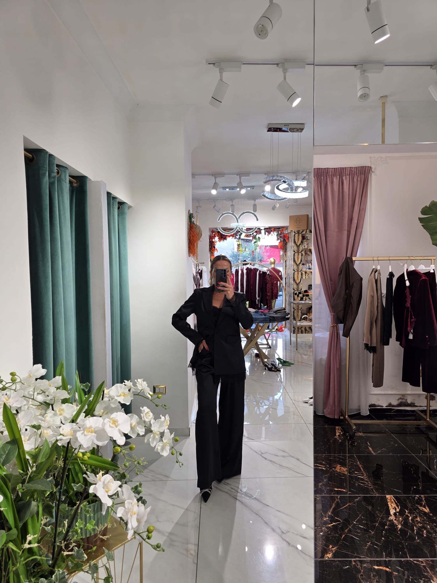 Tailleur velvet Grace